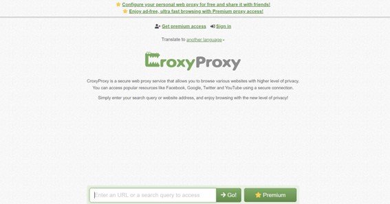 Croxyproxy