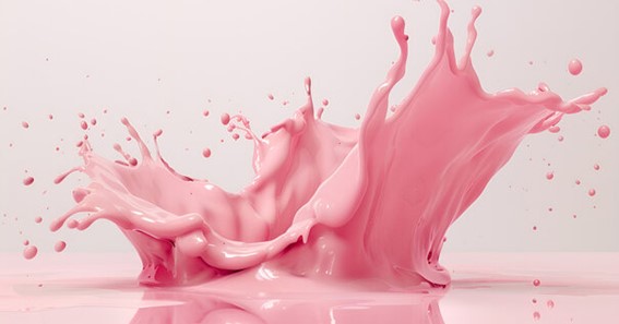 Is hippos milk pink