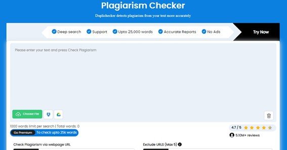 Comparing Top Plagiarism Checkers