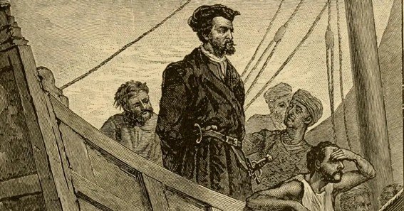 christopher columbus and jacques cartier why are tehy seated