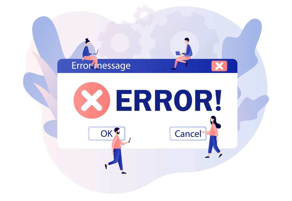 Fake Error Message — Copy & Paste Ready