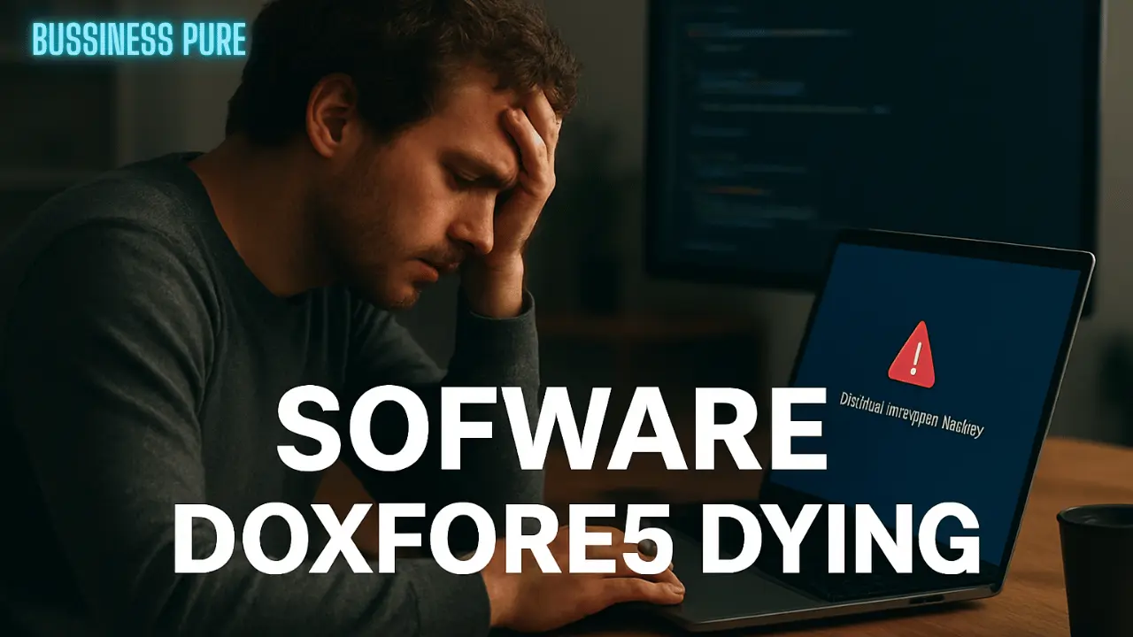 Why Is Software Doxfore5 Dying? Causes, Risks